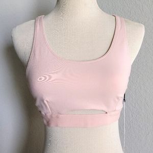 NWT Alo Yoga Pink Moonlit Sports Bra Size Large